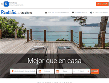 Tablet Screenshot of es.rentalia.com